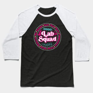 Pink Retro Lab Squad 2024 Baseball T-Shirt